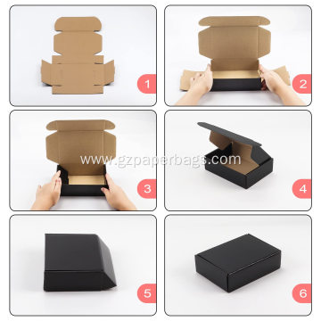Custom Black Shipping Boxes for Small Businesses